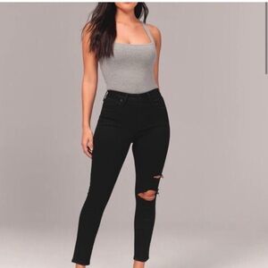 Abercrombie & Fitch Black Skinny Jeans